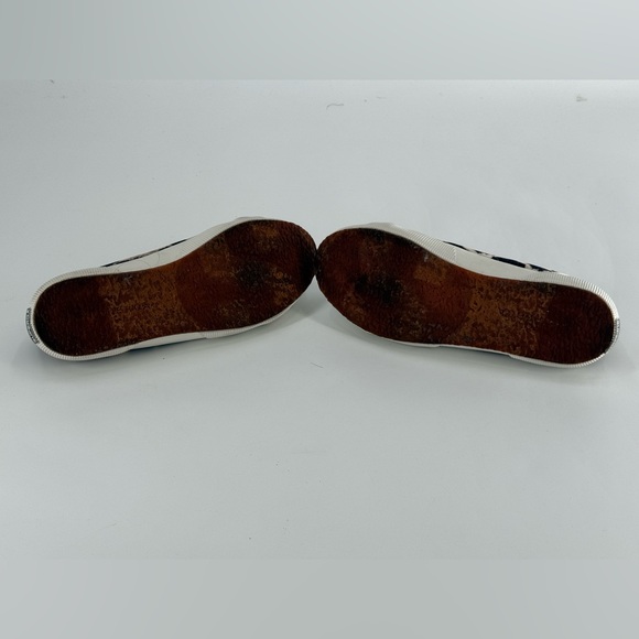 Superga Leopard Print Velvet Sneakers 8 - Picture 7 of 8